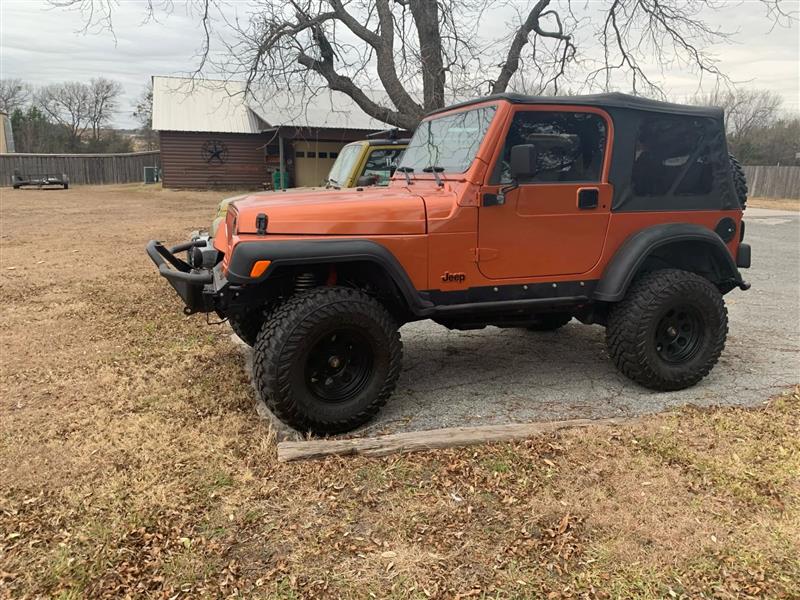 Used 2001 Jeep Wrangler SPORT with VIN 1J4FA49S91P356047 for sale in Sherman, TX