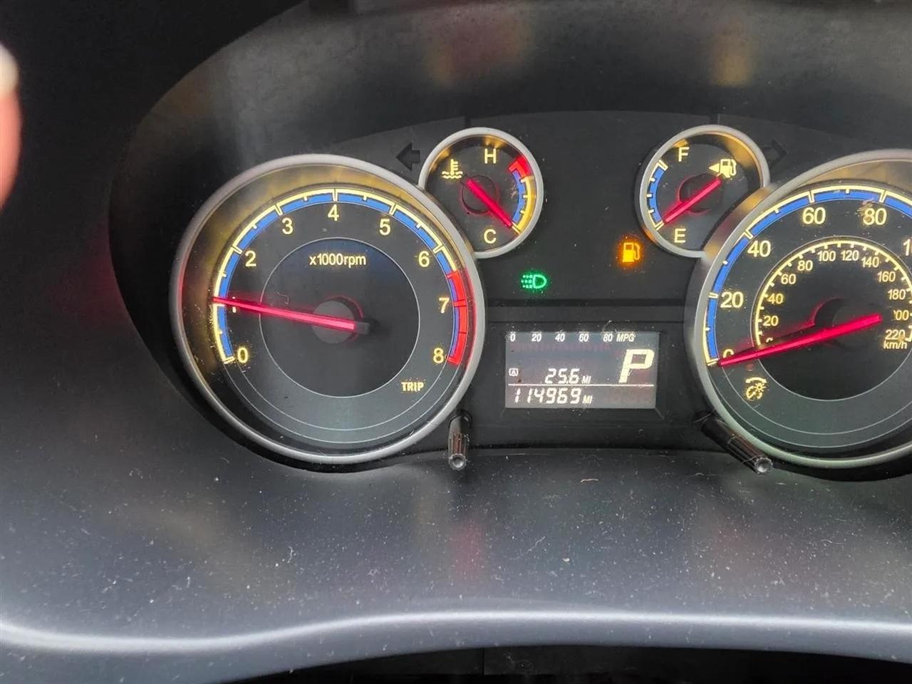 Suzuki SX4 Crossover Base AWD 2012