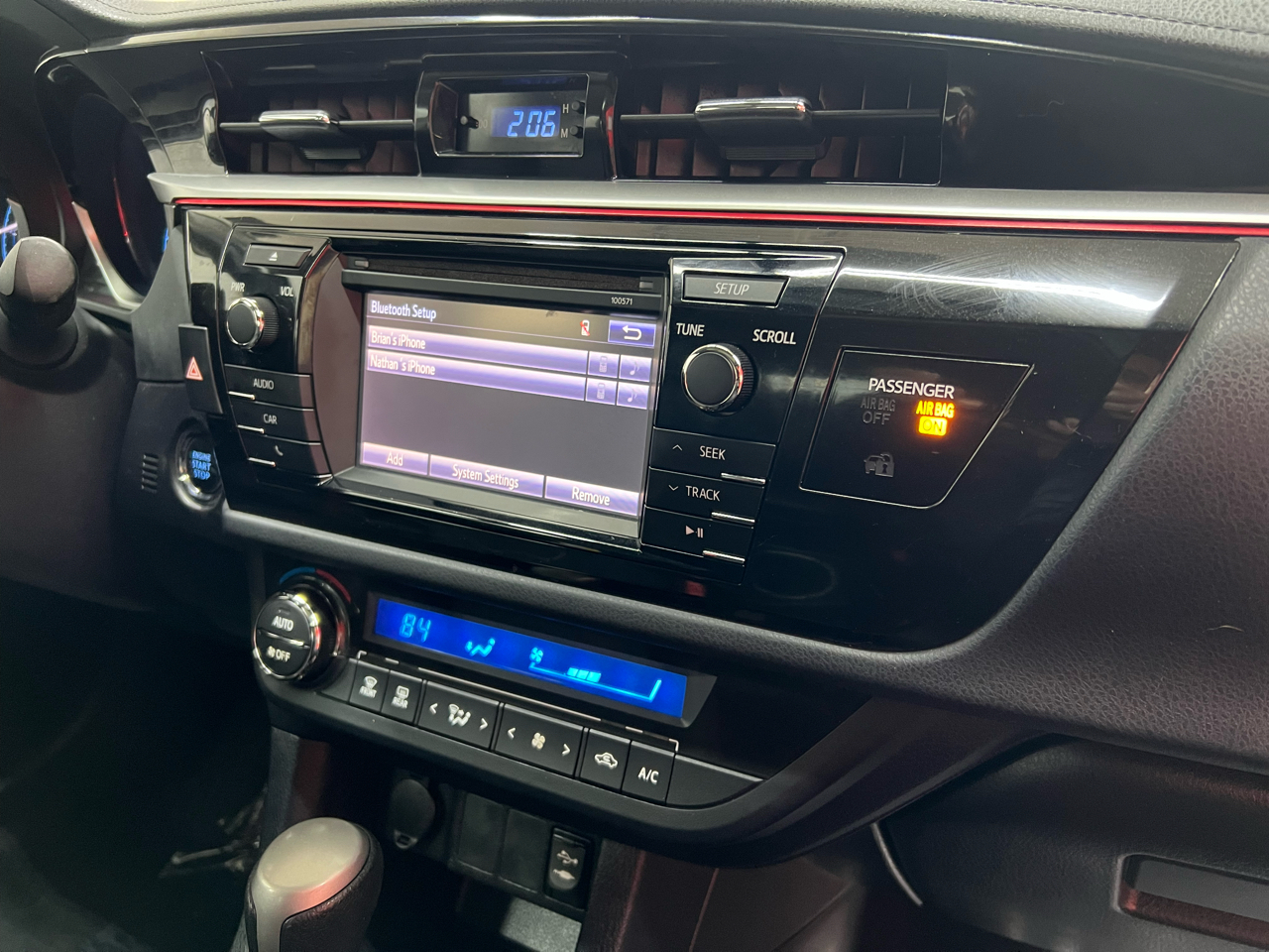 Toyota Corolla 4dr Sdn Auto S Special Edition (Natl) 2016