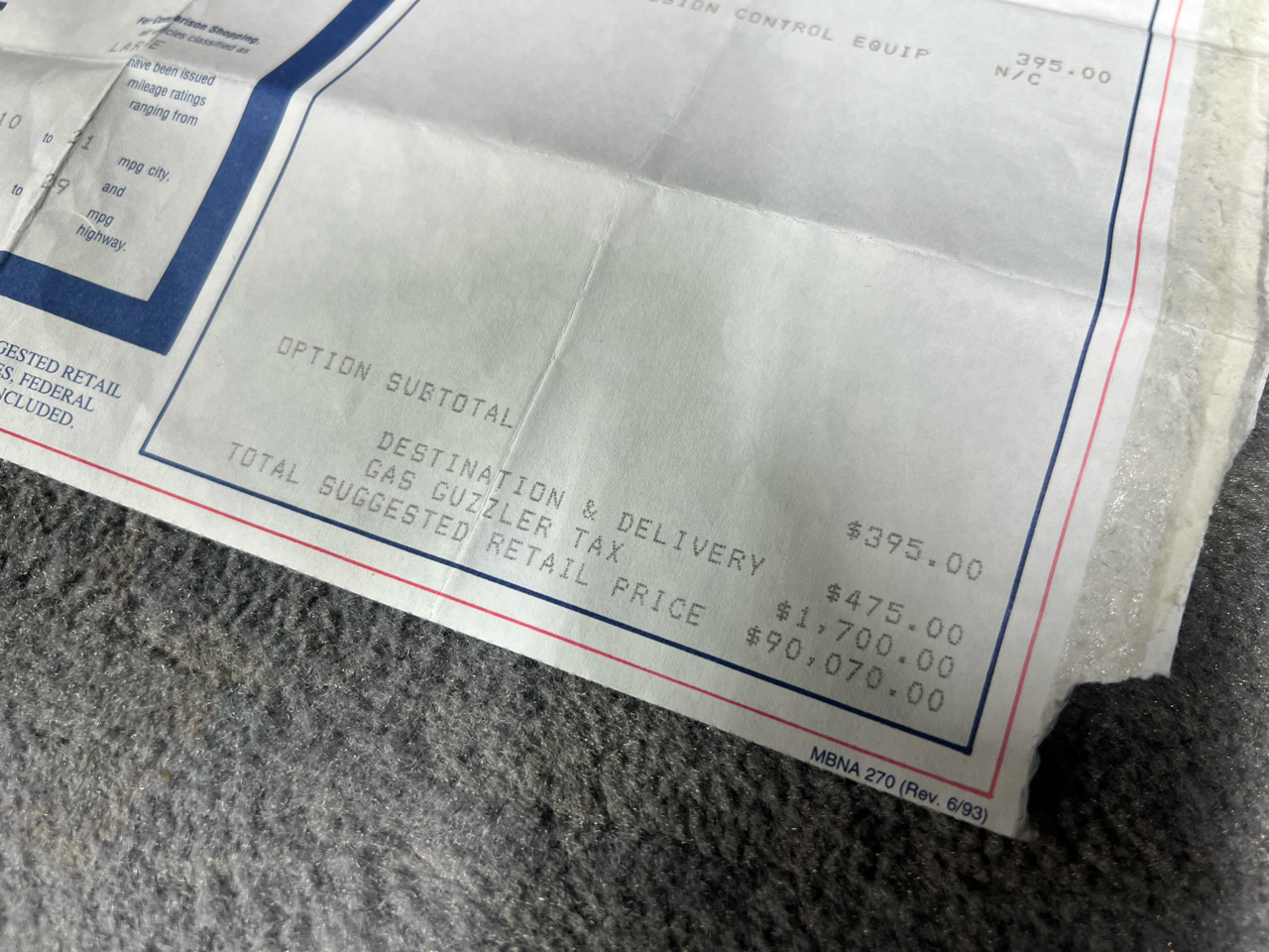 Mercedes-Benz S-Class S500 sedan 1995