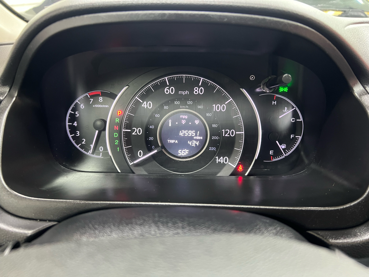 Honda CR-V EX-L 4WD 5-Speed AT with Navigation 2012