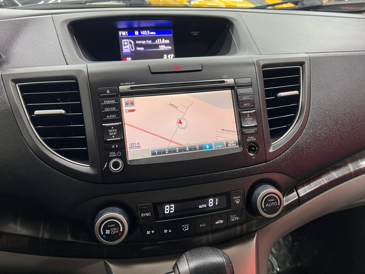 Honda CR-V EX-L 4WD 5-Speed AT with Navigation 2012