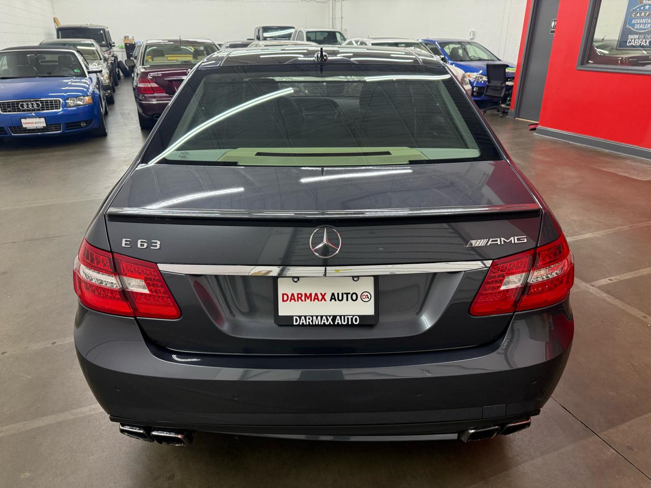 Mercedes-Benz E-Class E63 AMG Sedan 2010