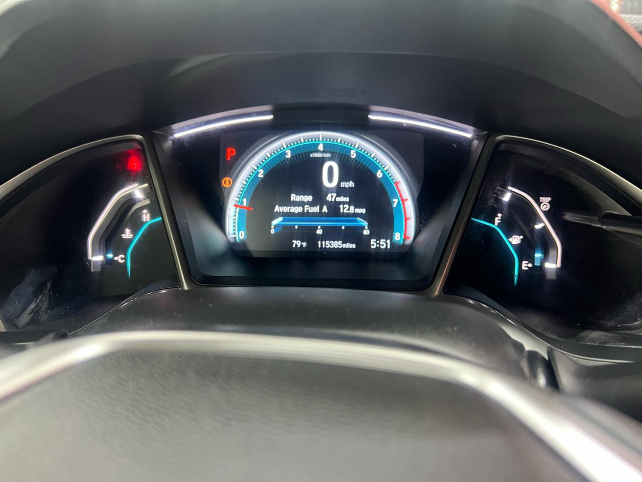 Honda Civic EX-T Sedan CVT 2018