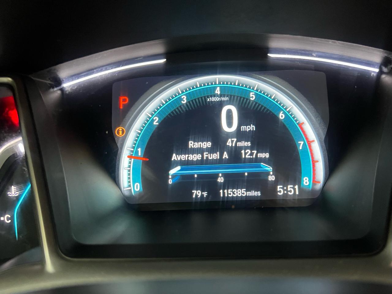 Honda Civic EX-T Sedan CVT 2018