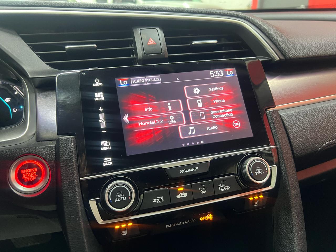 Honda Civic EX-T Sedan CVT 2018