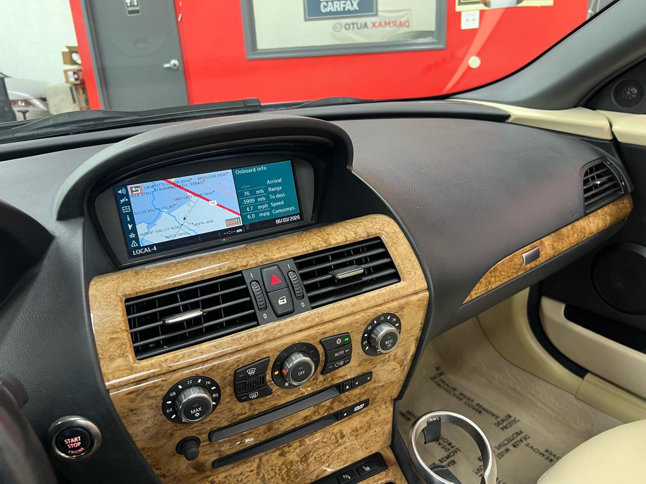 BMW 6-Series 650i Convertible 2007