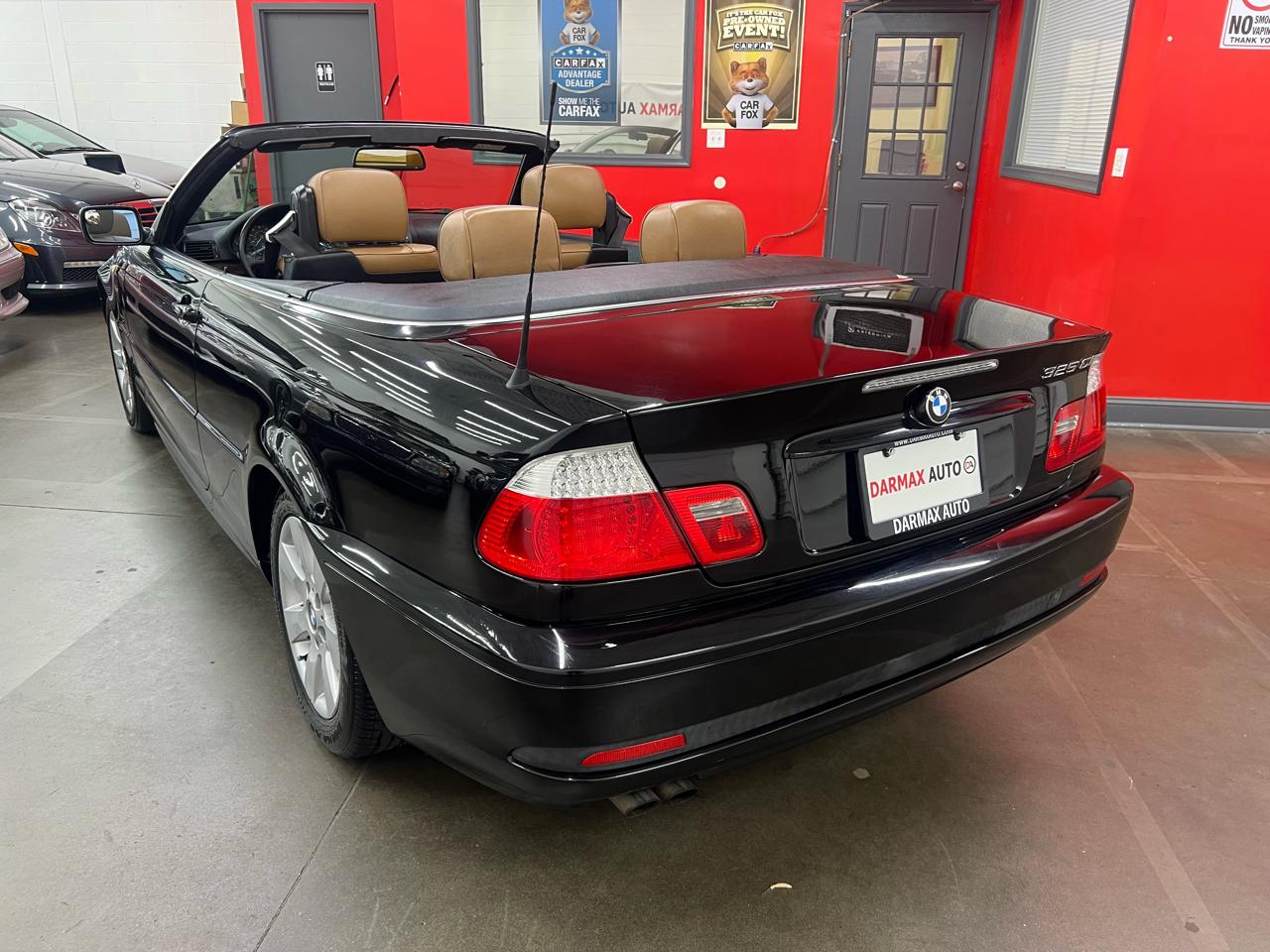 BMW 3-Series 325Ci convertible 2005