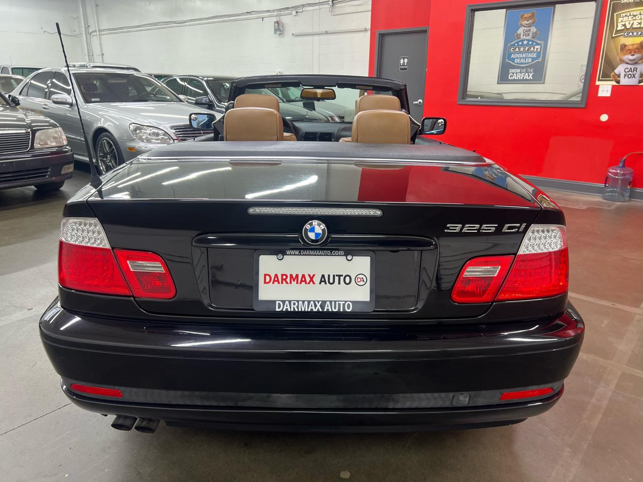 BMW 3-Series 325Ci convertible 2005