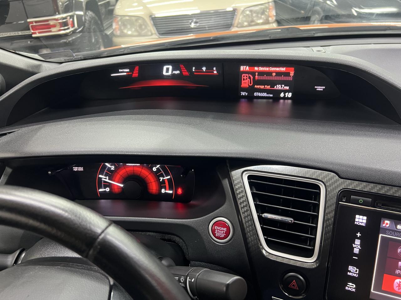 Honda Civic Si Sedan 6-Speed MT 2015