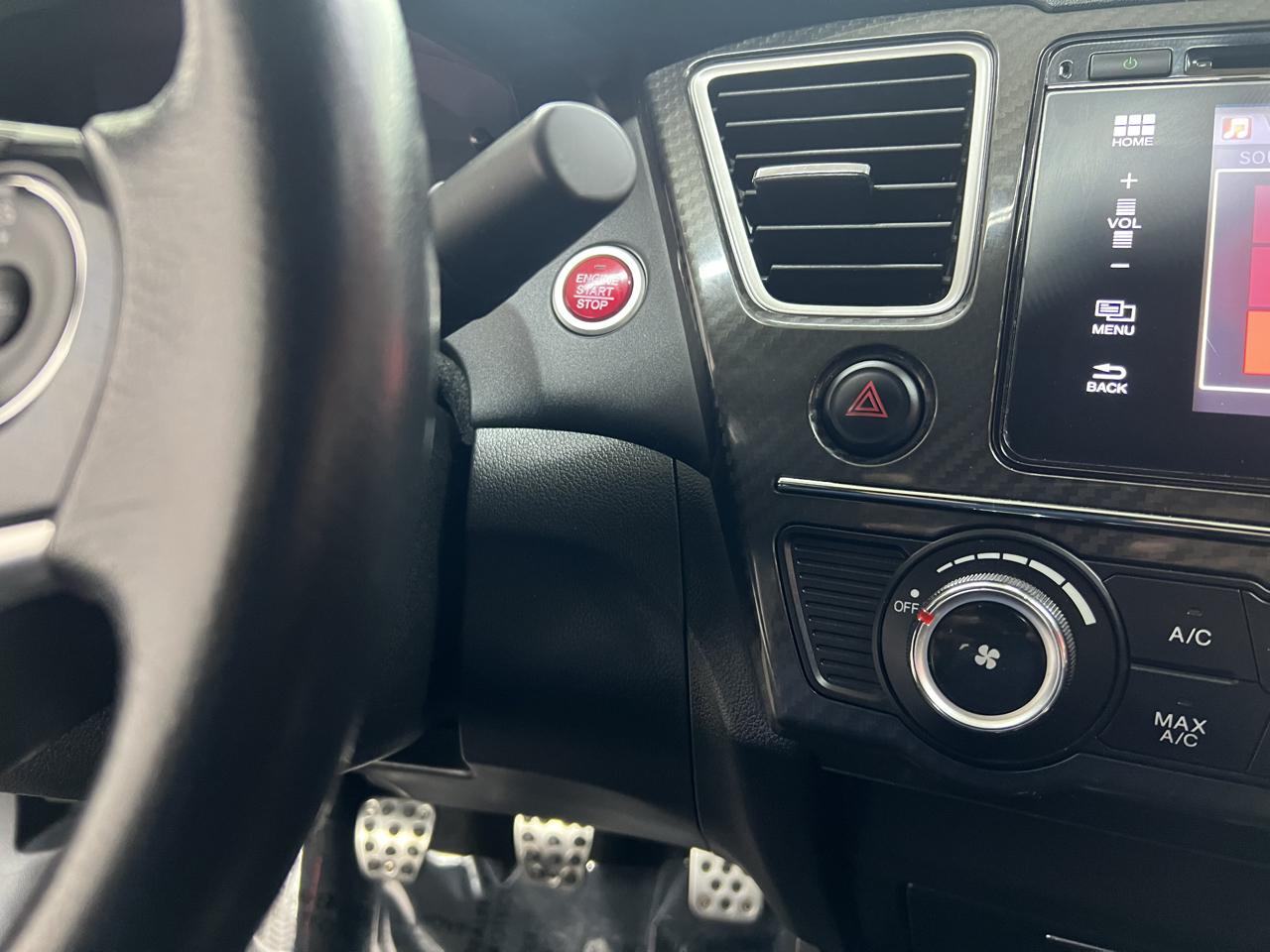 Honda Civic Si Sedan 6-Speed MT 2015
