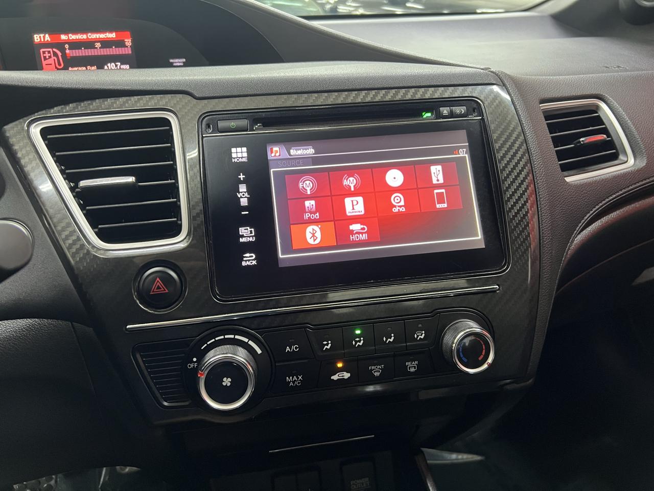 Honda Civic Si Sedan 6-Speed MT 2015