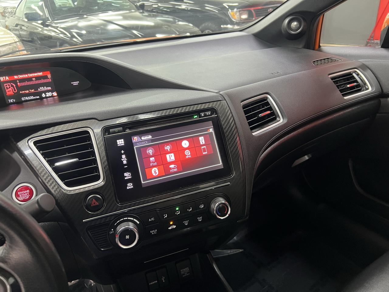Honda Civic Si Sedan 6-Speed MT 2015