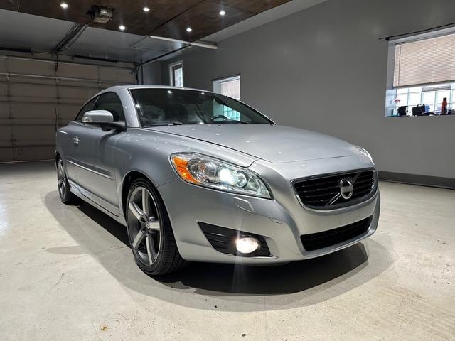 Silver 2011 Volvo C70 T5 Convertible Front-Wheel Drive Automatic