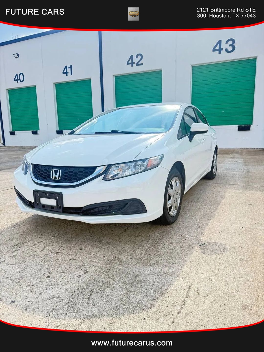2015 Honda Civic LX Sedan 4D