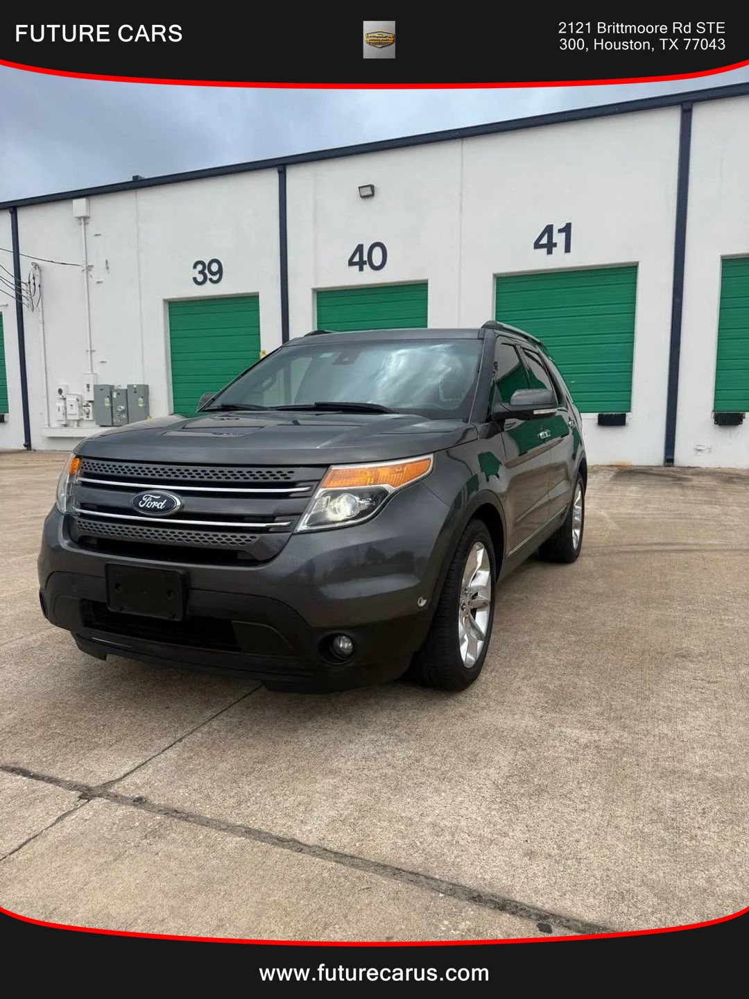 2015 Ford Explorer Limited Sport Utility 4D