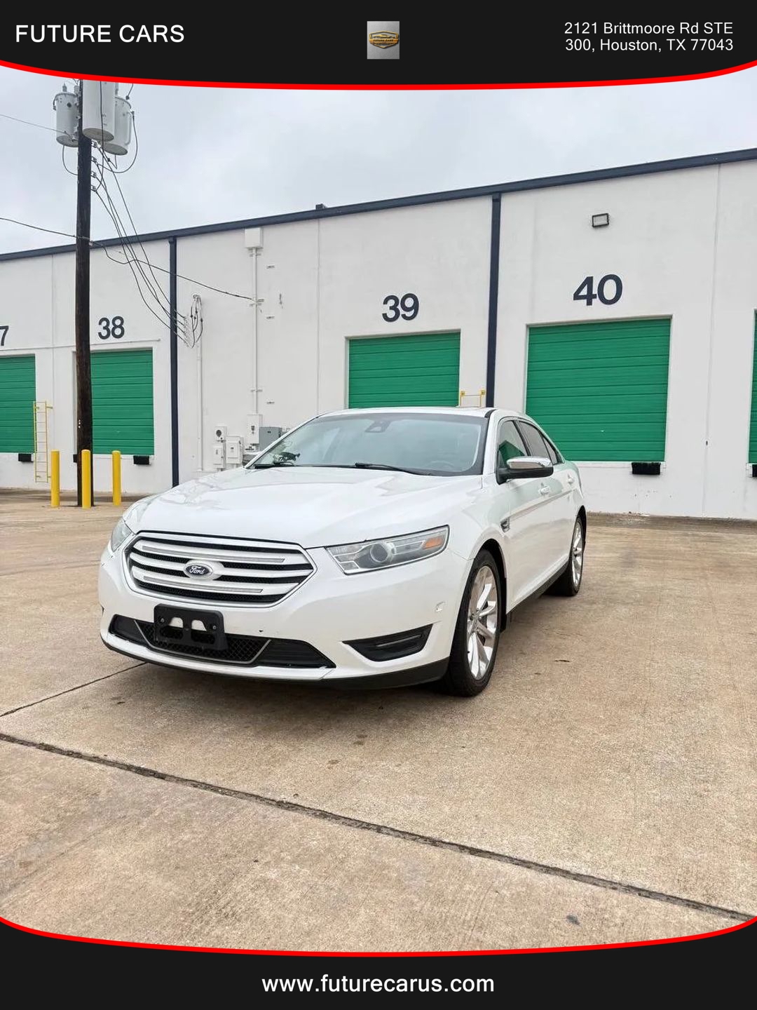 2013 Ford Taurus Limited Sedan 4D
