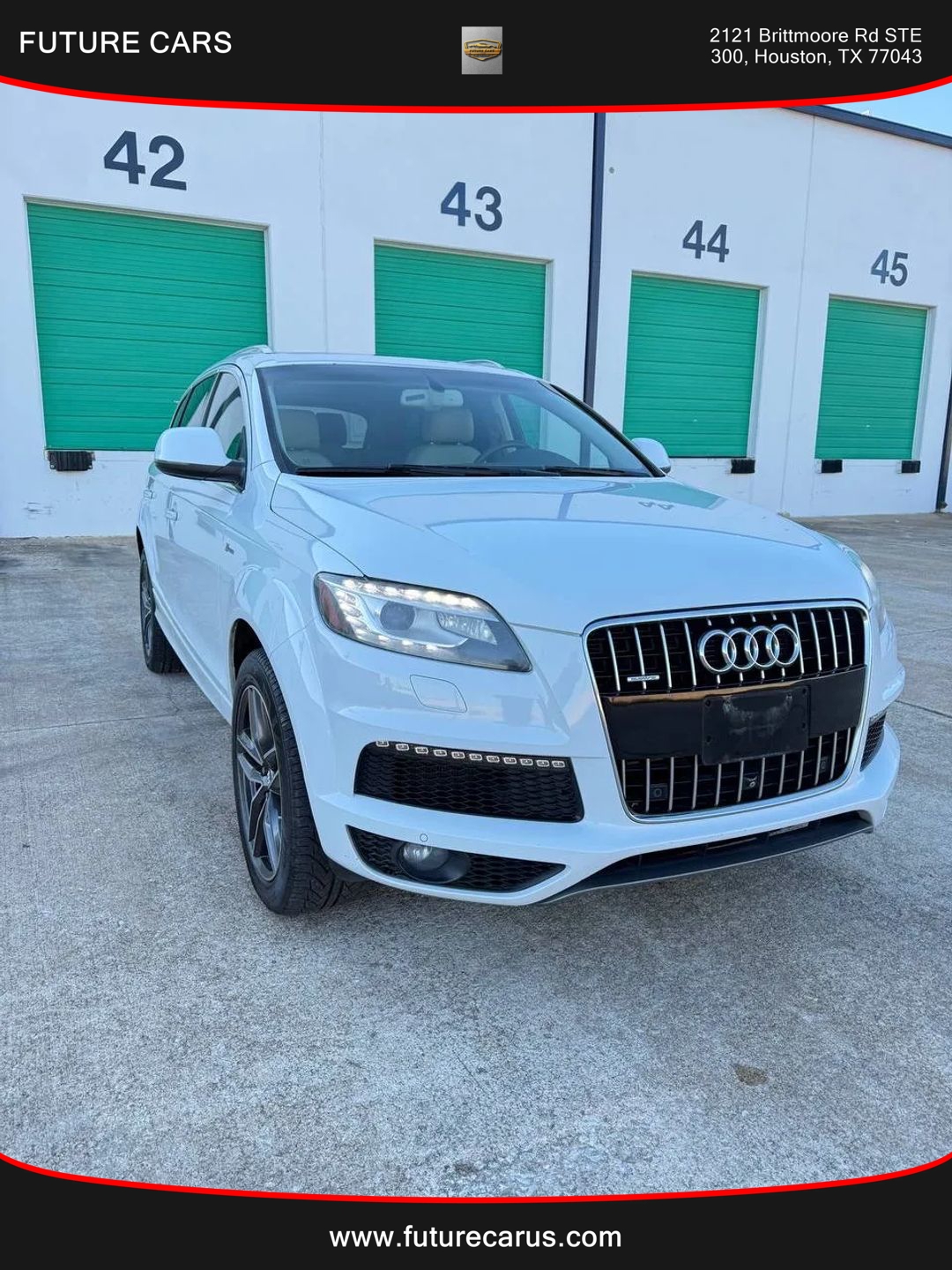 2014 Audi Q7 3.0T S line Prestige Sport Utility 4D