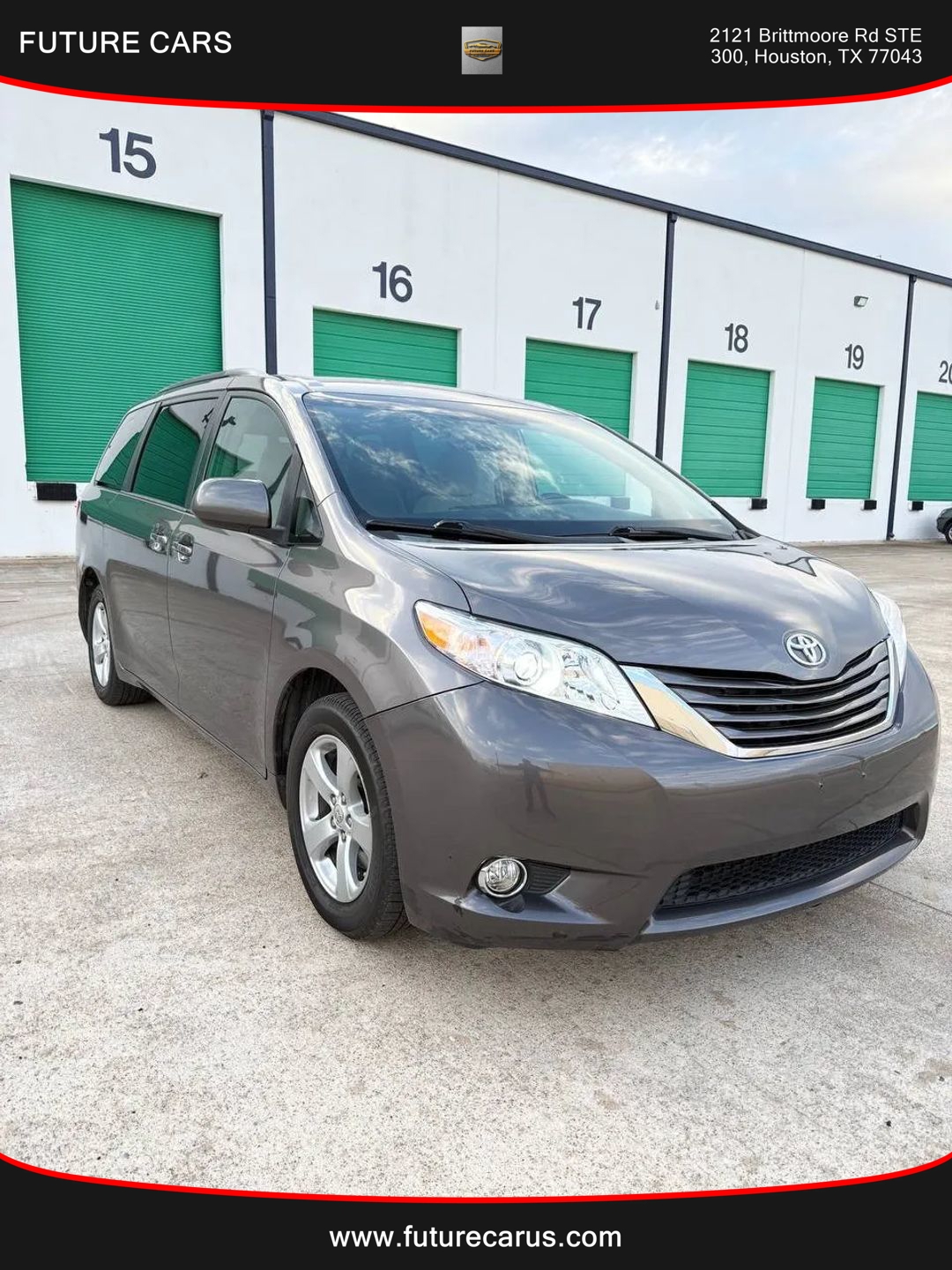 Toyota Sienna  2015