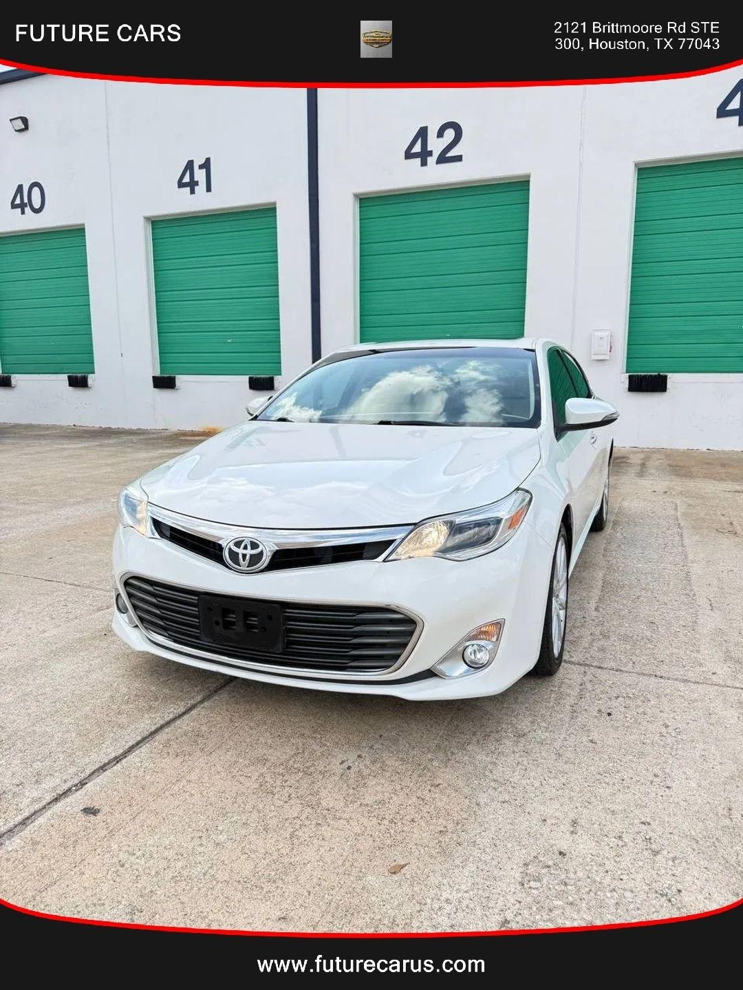 2013 Toyota Avalon XLE Touring Sedan 4D