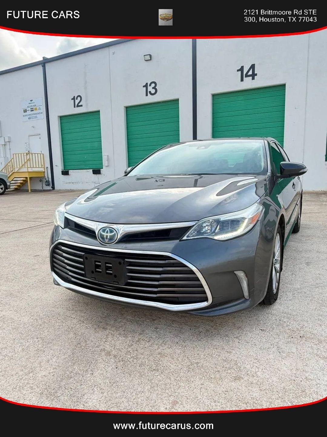 2016 Toyota Avalon Hybrid Limited Hybrid Sedan 4D