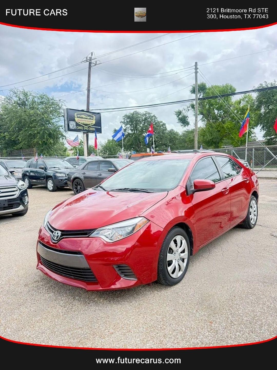 2015 Toyota Corolla LE Sedan 4D