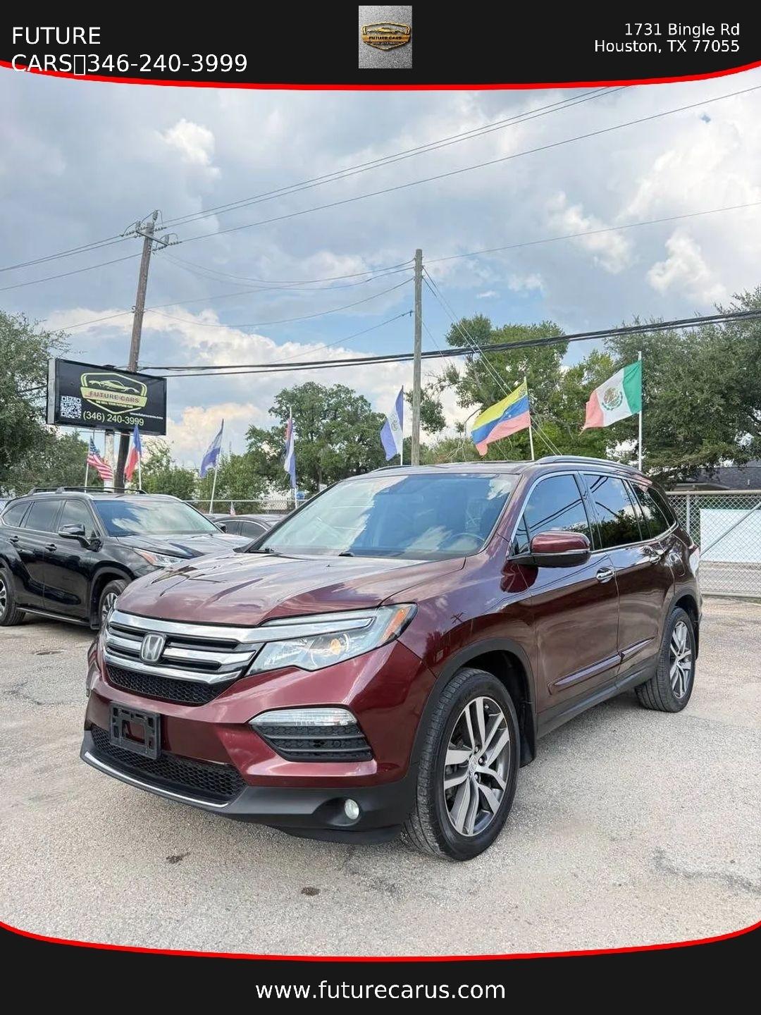 2018 Honda Pilot Touring Sport Utility 4D