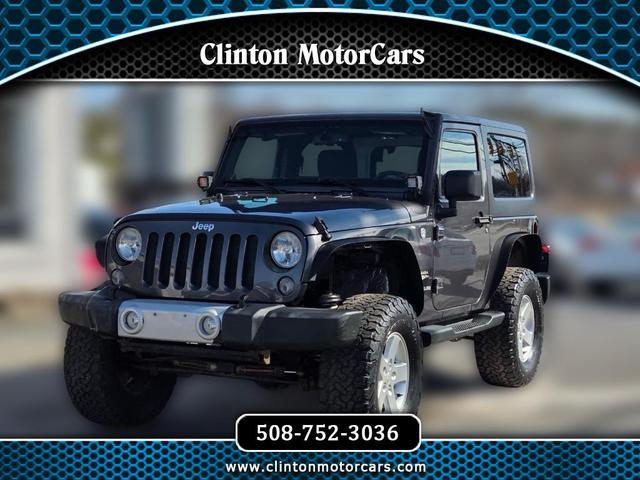 Gray 2014 Jeep Wrangler SUV / Crossover Four-Wheel Drive Manual