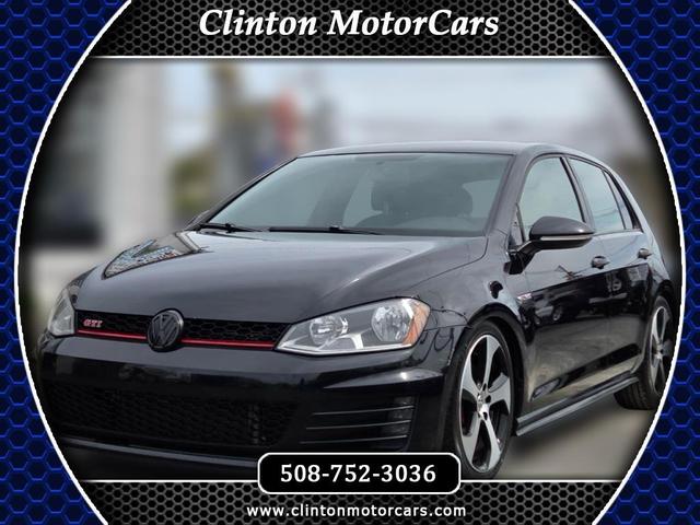 Black 2015 Volkswagen Golf GTI 2.0T SE 4-Door FWD with Performance Package Hatchback Front-Wheel Drive Automatic