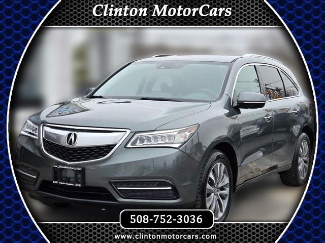 Green 2014 Acura MDX SH-AWD with Technology Package SUV / Crossover All-Wheel Drive Automatic