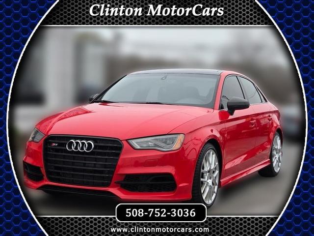 Red 2016 Audi S3 2.0T quattro Premium Plus AWD Sedan All-Wheel Drive Automatic
