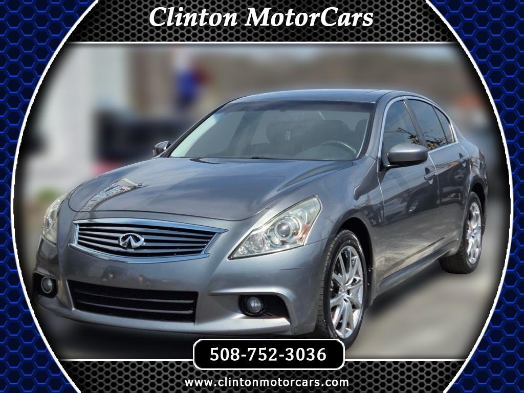 Infiniti G Sedan 37x AWD 2013