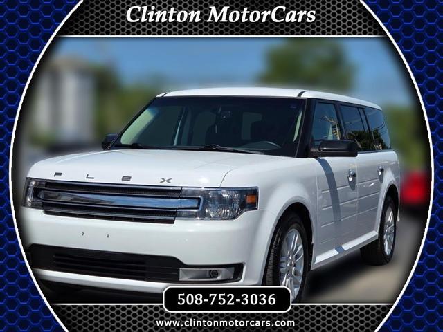 White 2019 Ford Flex SEL AWD SUV / Crossover All-Wheel Drive Automatic