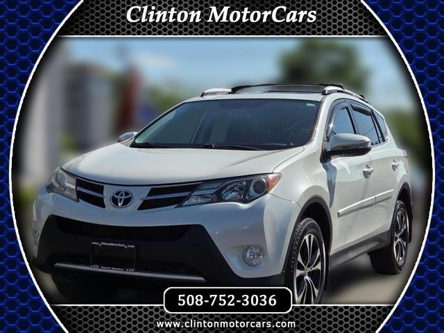 White 2015 Toyota RAV4 SUV / Crossover All-Wheel Drive Automatic