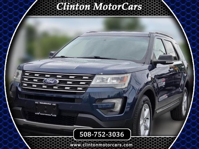 Blue 2016 Ford Explorer SUV / Crossover All-Wheel Drive Automatic
