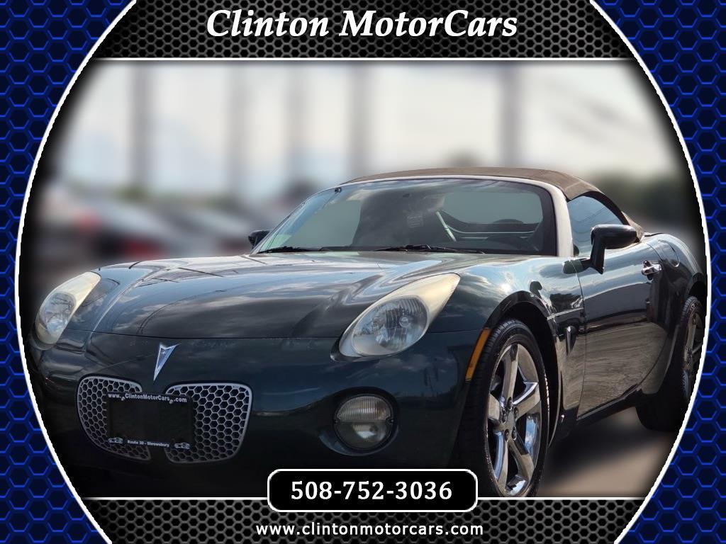 Green 2006 Pontiac Solstice Convertible Rear-Wheel Drive Automatic