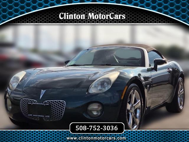 Green 2006 Pontiac Solstice Convertible Rear-Wheel Drive Automatic