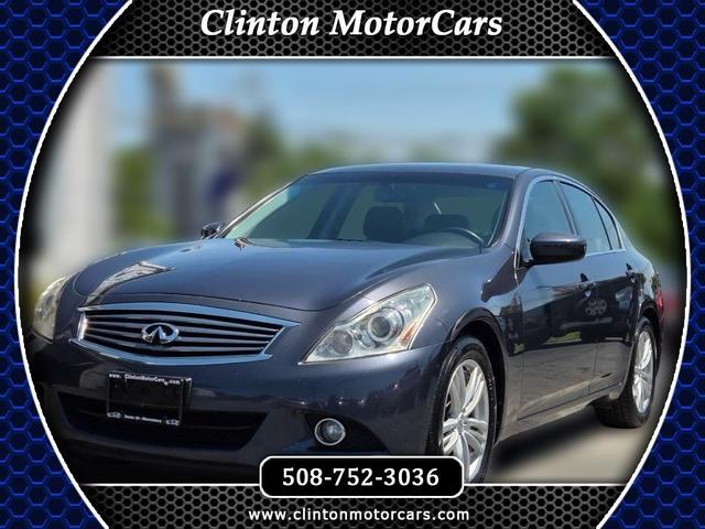 Blue 2013 INFINITI G37 Sedan Rear-Wheel Drive Automatic