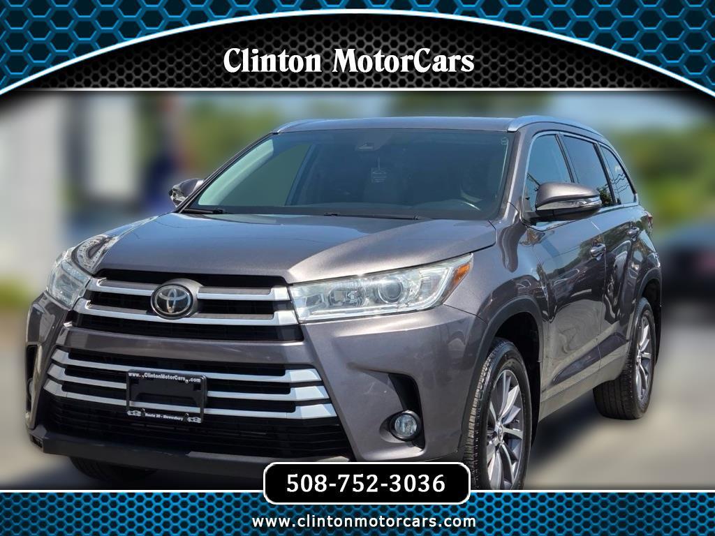 Toyota Highlander XLE AWD V6 2019