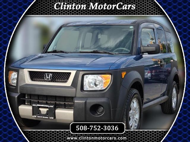 Blue 2006 Honda Element SUV / Crossover All-Wheel Drive Manual