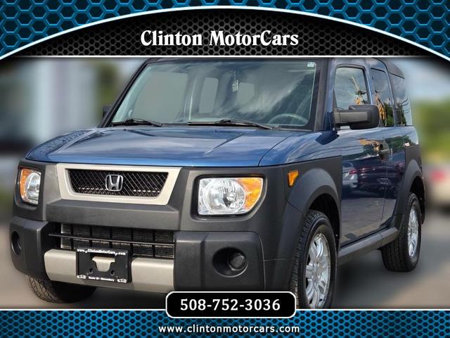Blue 2006 Honda Element SUV / Crossover All-Wheel Drive Manual