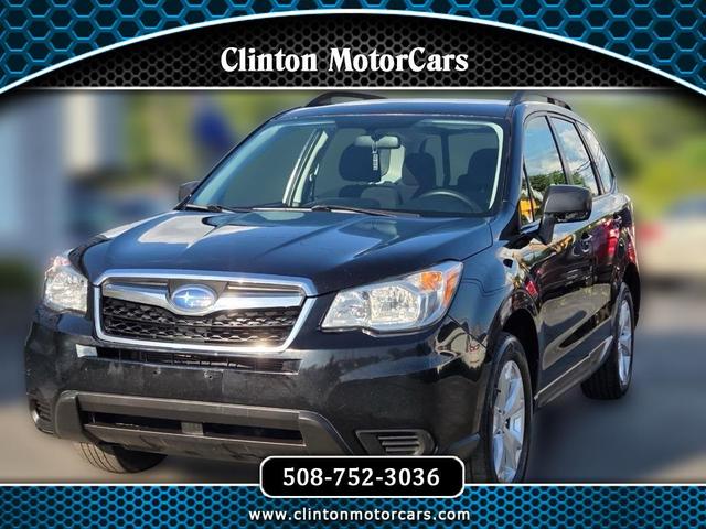 Black 2016 Subaru Forester SUV / Crossover All-Wheel Drive Continuously Variable Transmission