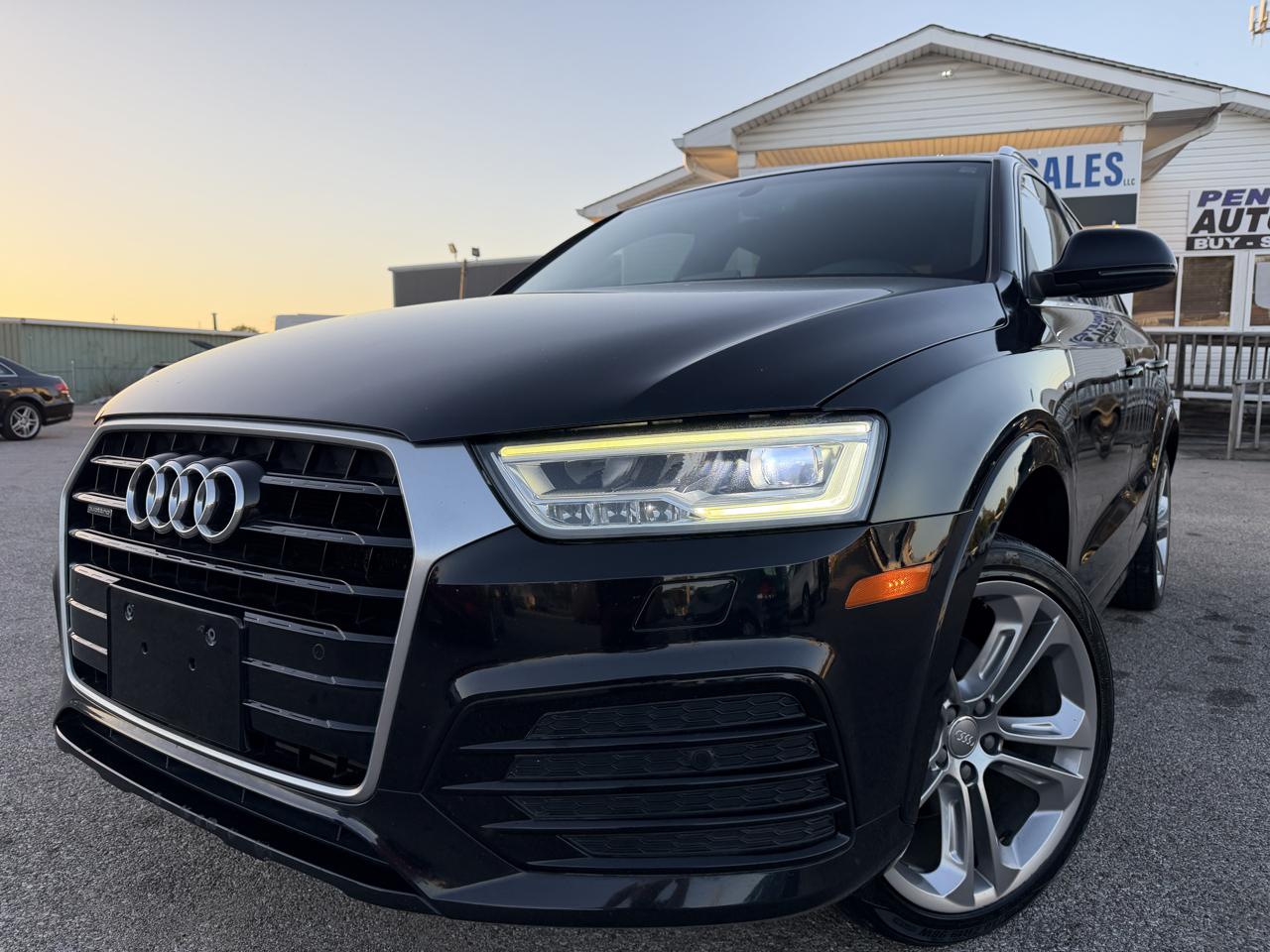 Black 2016 Audi Q3 SUV / Crossover All-Wheel Drive Automatic