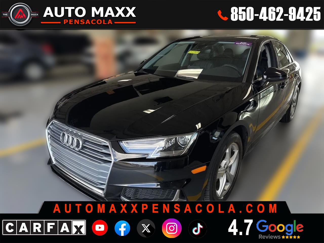 2019 Audi A4 Premium Sedan 4D