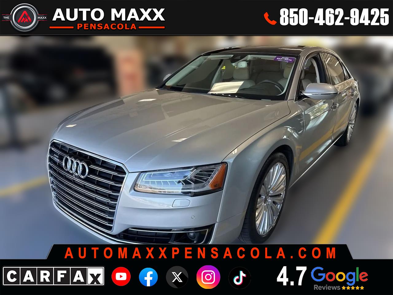 2015 Audi A8 L 3.0T Sedan 4D