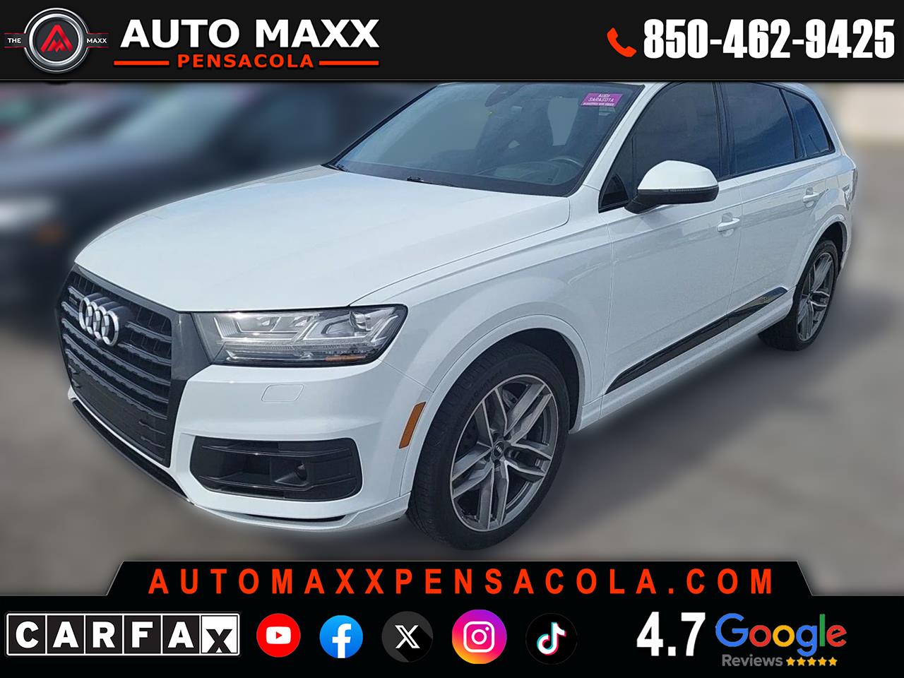 2018 Audi Q7 3.0T Prestige Sport Utility 4D