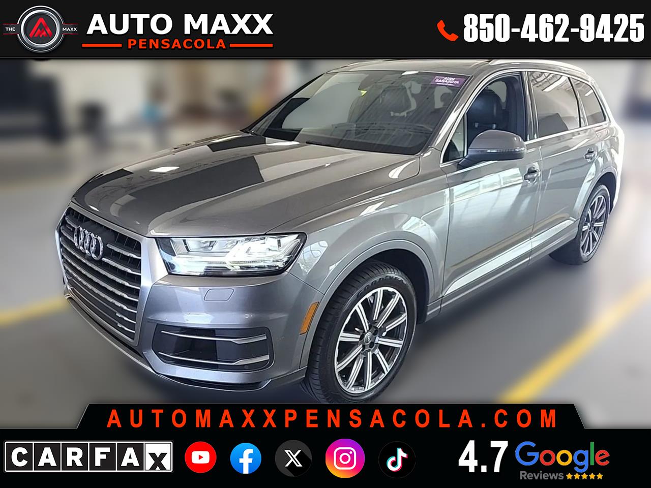 2017 Audi Q7 3.0T Prestige Sport Utility 4D