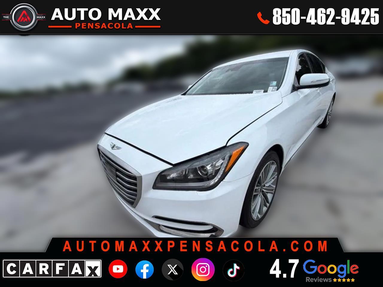 2018 Genesis G80 3.8 Base / 3.8 Premium / 3.8 Ultimate /3.3T Sport/ 5.0 Ultimate