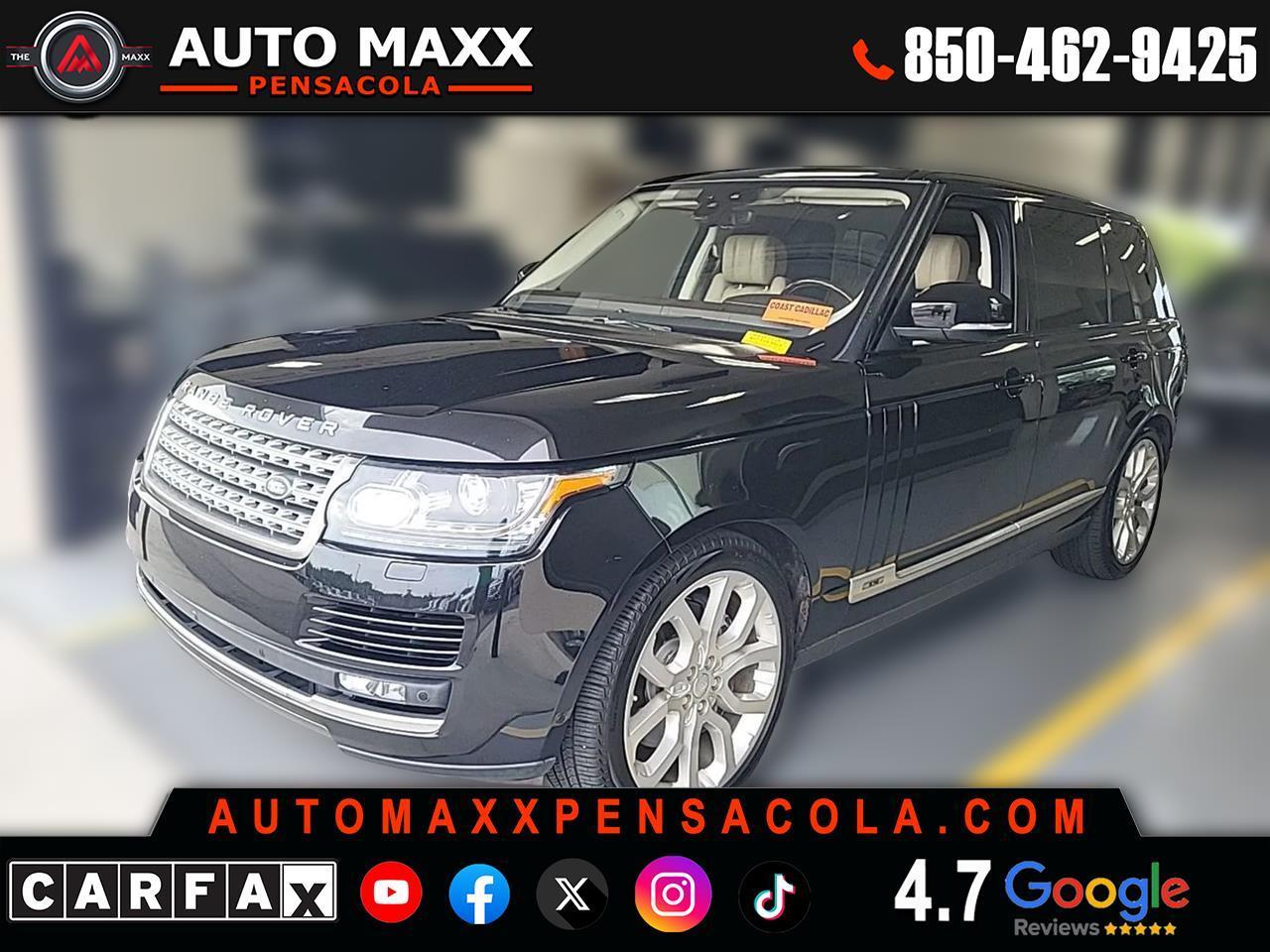 2017 Land Rover Range Rover Supercharged LWB Sport Utility 4D