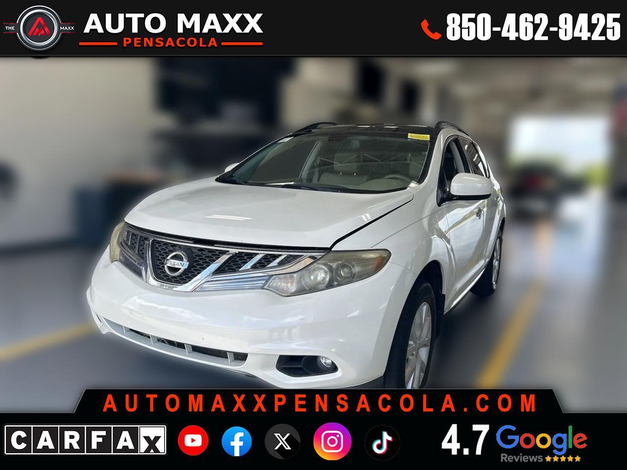 2012 Nissan Murano SL Sport Utility 4D